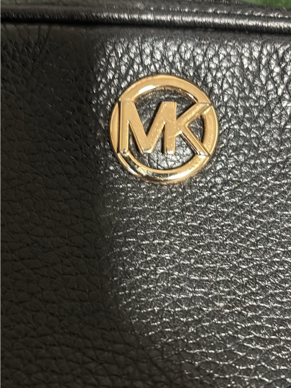 Michael Kors Black Pebbled Leather Crossbody Bag - Picture 4 of 11